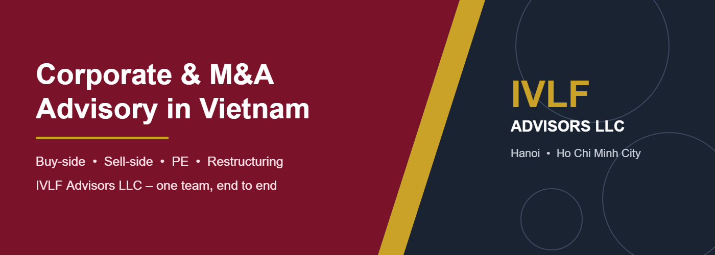 Private equity and M&A advisory services in Vietnam - IVLF Advisors