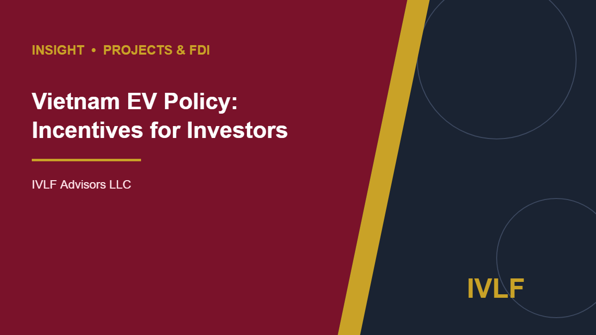Vietnam electric vehicle policy – tax incentives and investment opportunities – IVLF Advisors