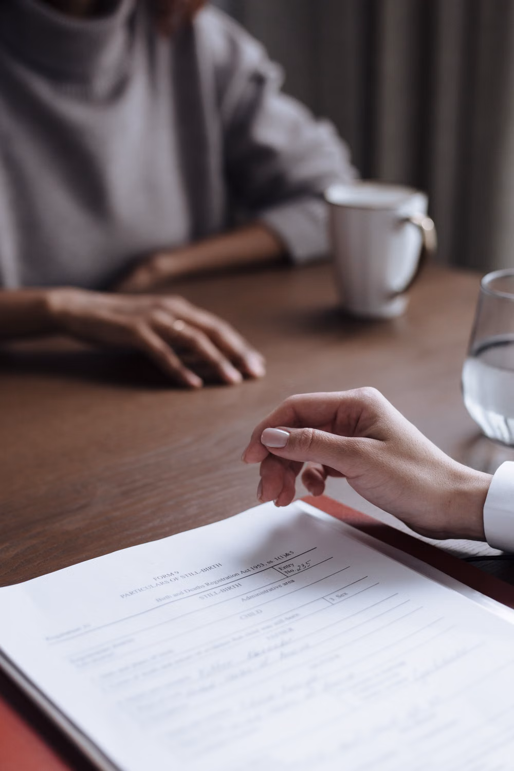 M&A letter of intent reviewed during a contract meeting