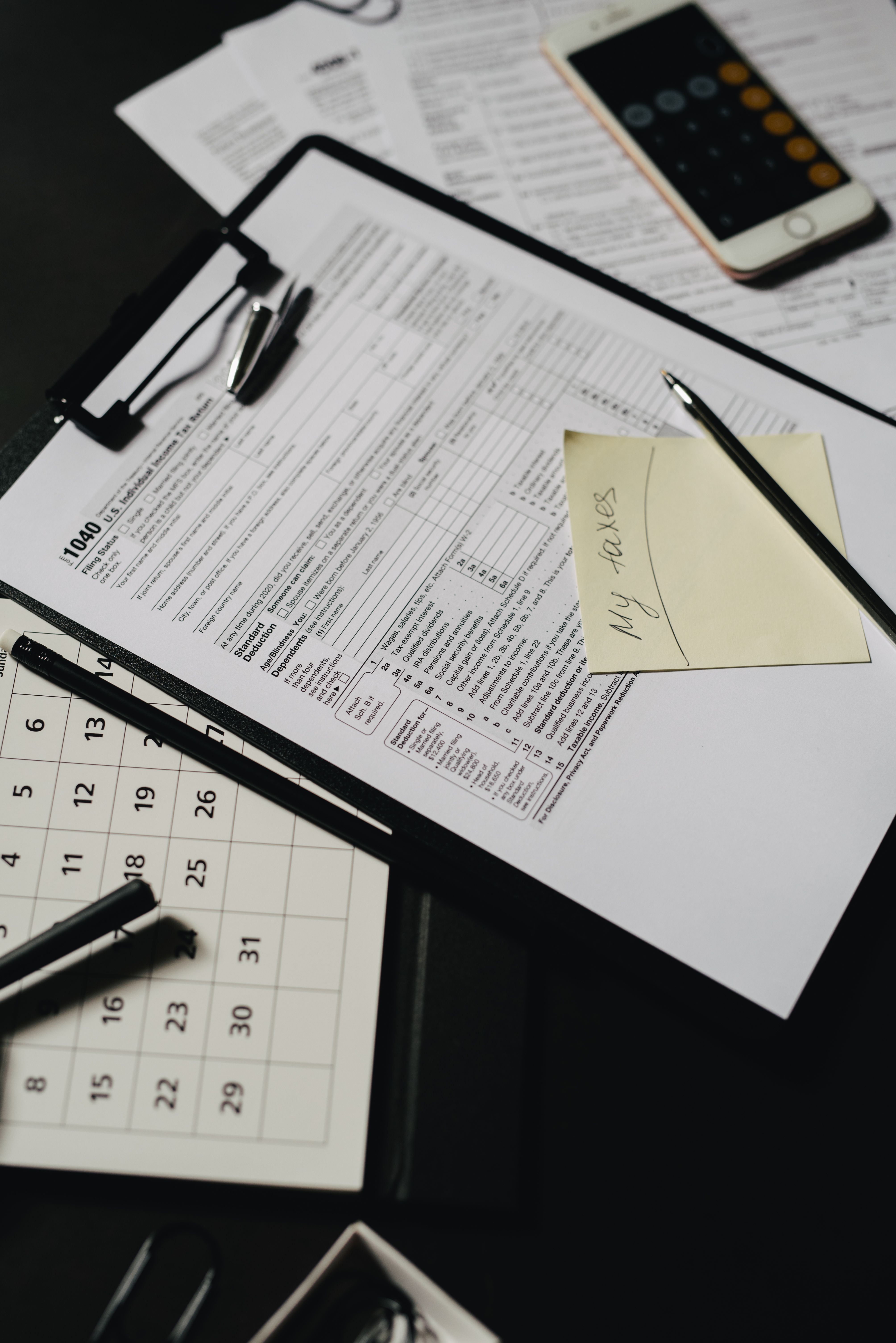 Close-up of documents for a full-scope legal review