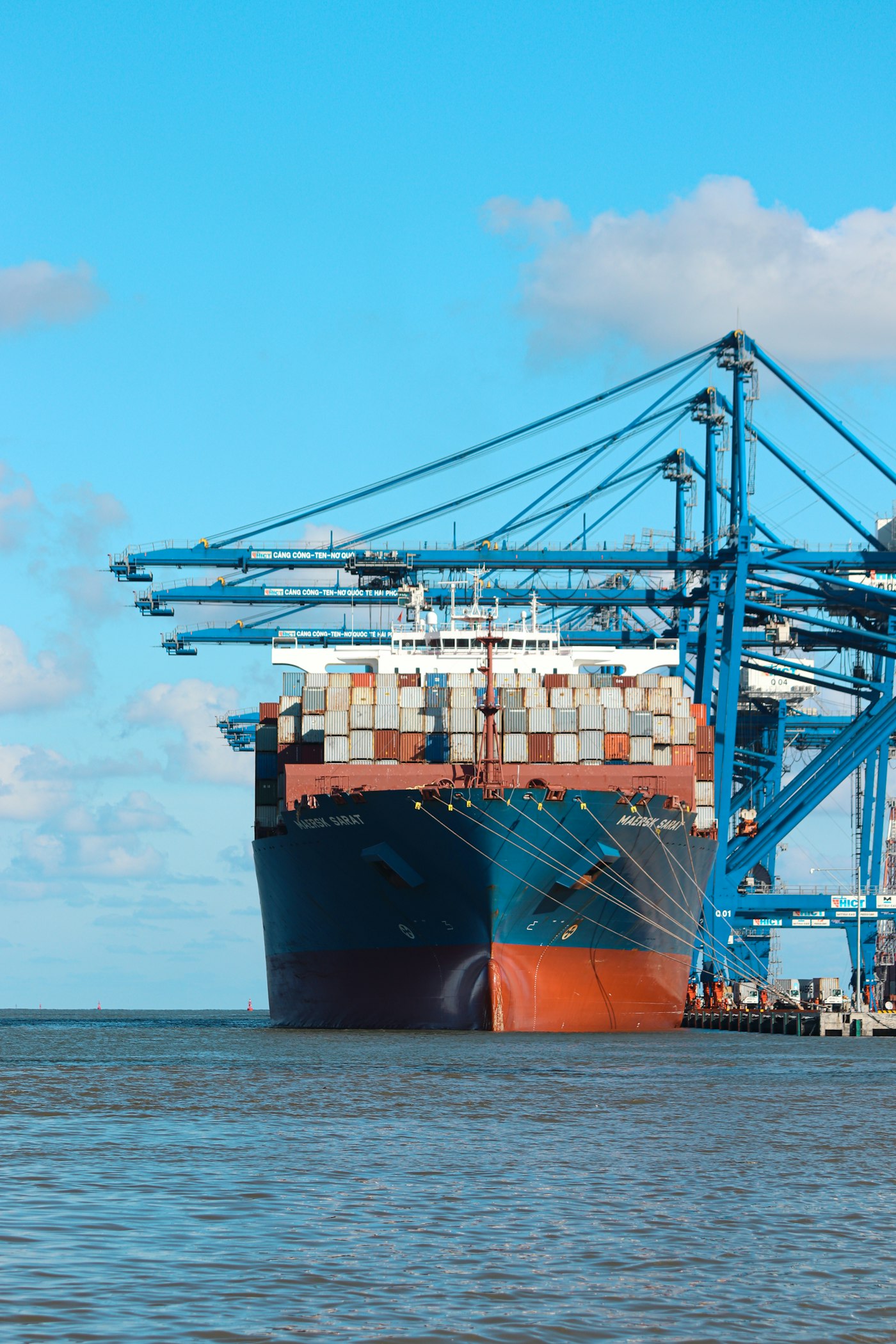 Port handling equipment financed under container financing Vietnam structures