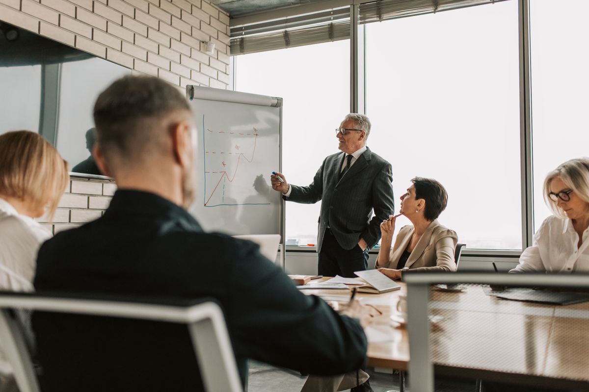 Repatriating outward investment profits reviewed in a financial meeting