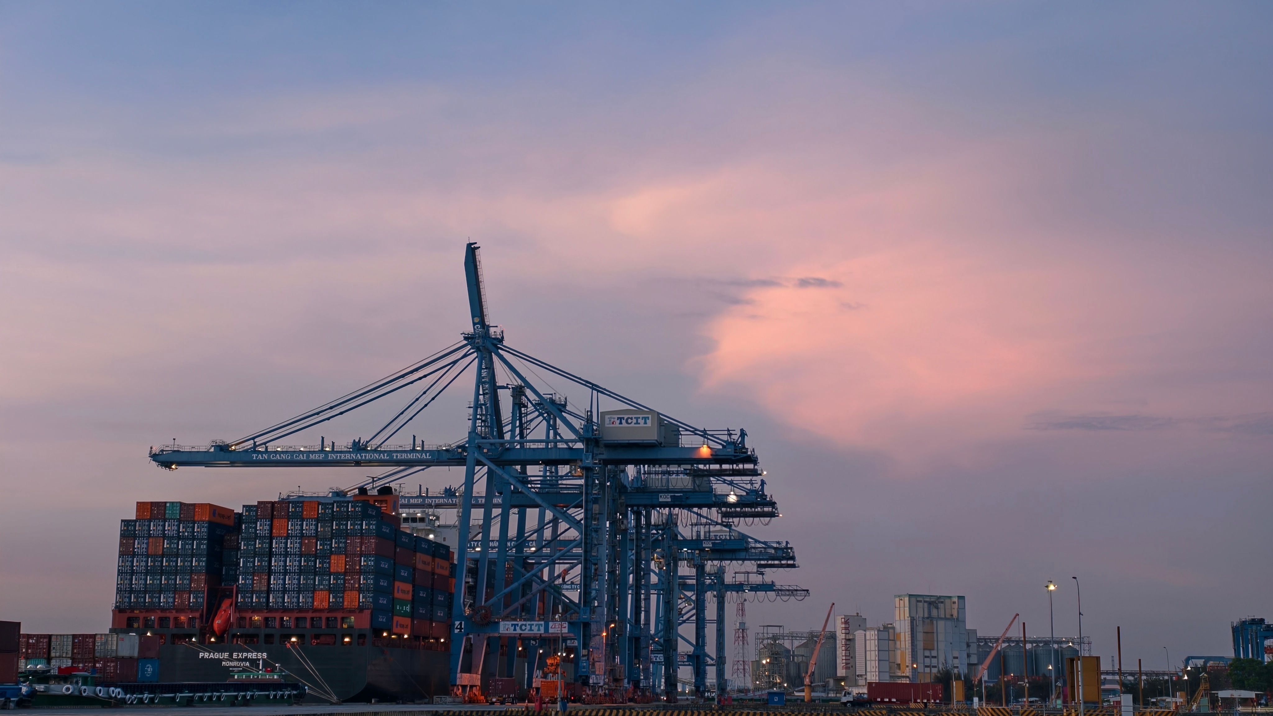 Vietnam container terminal at Cai Mep, whose export and origin-compliance records become disclosure items in a Hong Kong listing prospectus