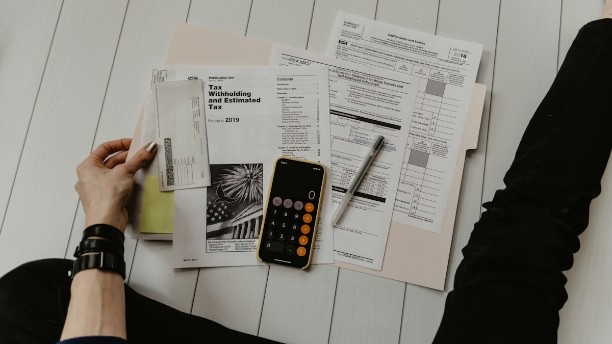 IRC processing time – financial documents on a desk